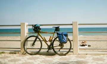 Bicycle by the beach