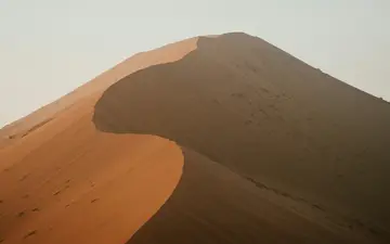Desert dune at sunrise